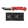 Couteau pliant K25 rouge. housse