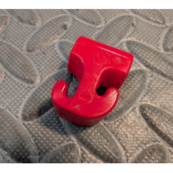 Coulisseau plastique rouge occasion