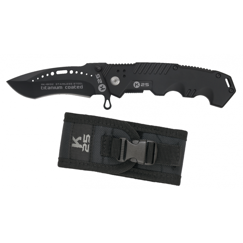 Couteau pliant noir K25