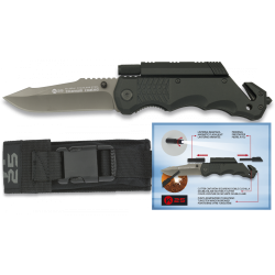 Couteau pliant K25 noir