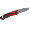 Couteau pliant K25 rouge/noir.