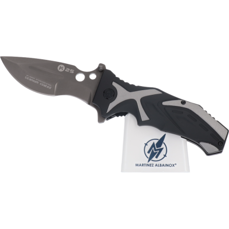 Couteau pliant K25 revêtu titane