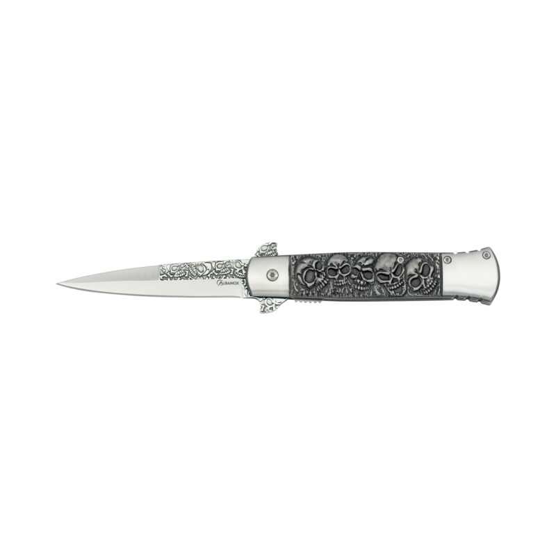 Couteau pliant Tète de mort