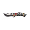 Couteau pliant Tête de mort 3D