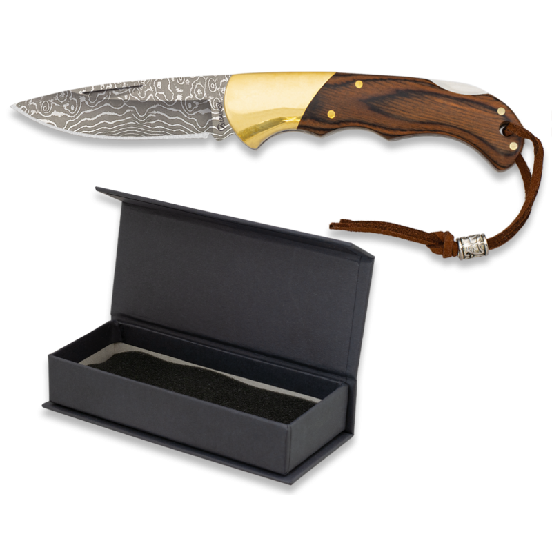 Couteau pliant damas