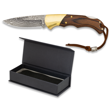 Couteau pliant damas