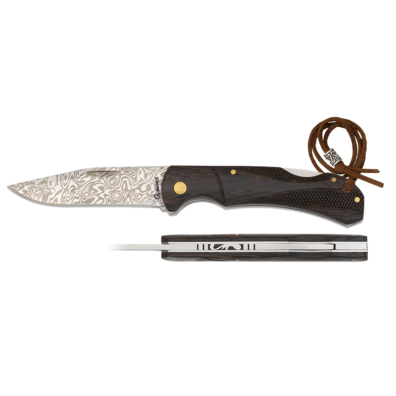Couteau pliant Albainox bois orné