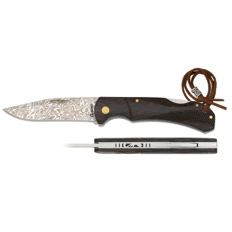 Couteau pliant Albainox bois orné