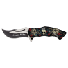 Couteau pliant Albainox 3D Skulls