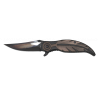 Couteau pliant noir Albainox plume