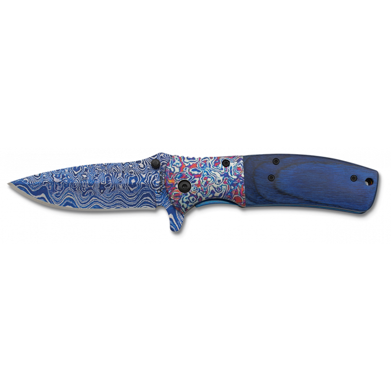 Couteau pliant Damas 3D Albainox