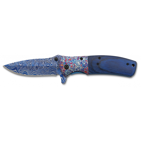 Couteau pliant Damas 3D Albainox