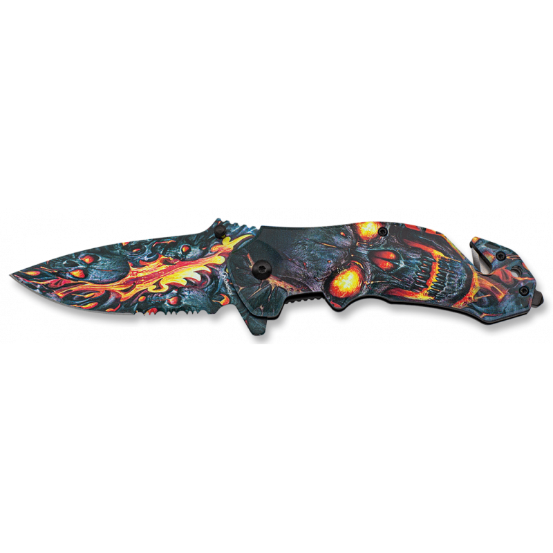 Couteau pliant Albainox Skull