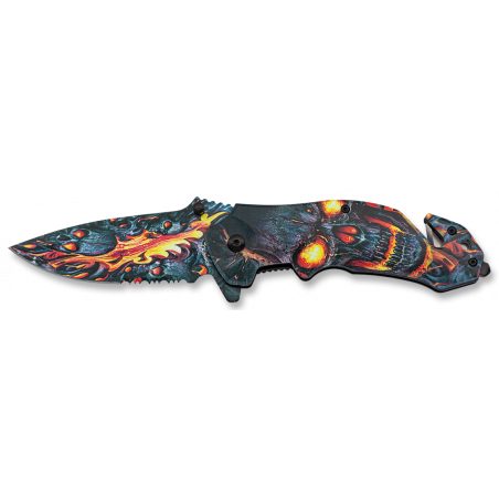 Couteau pliant Albainox Skull