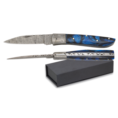 Couteau pliant damas