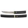 Couteau damas bois noble