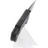 Couteau pliant K2 noir avec étui
